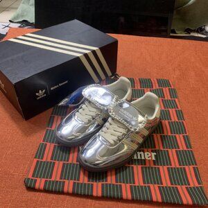 Adidas Samba x Wales Bonner Silver Metallic